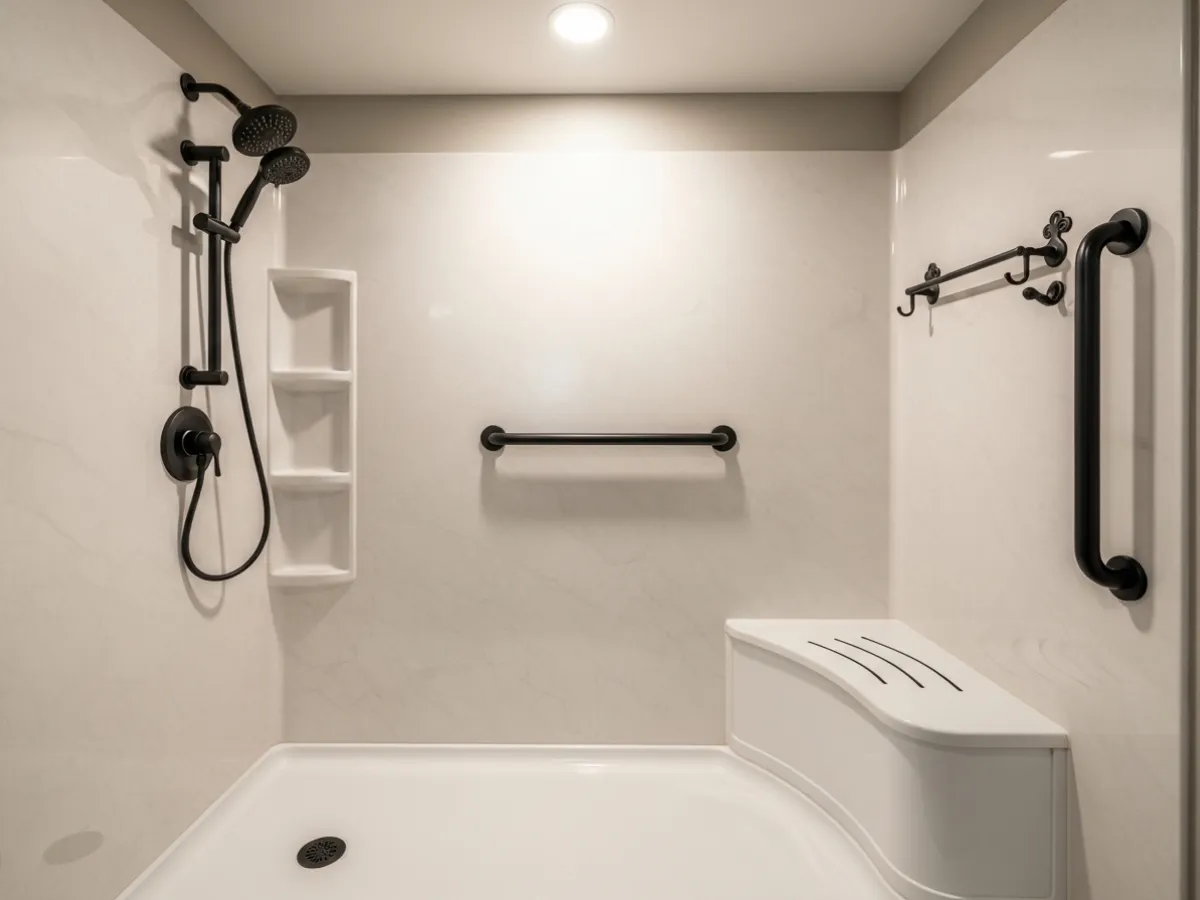 ADA-Compliant Shower Conversions