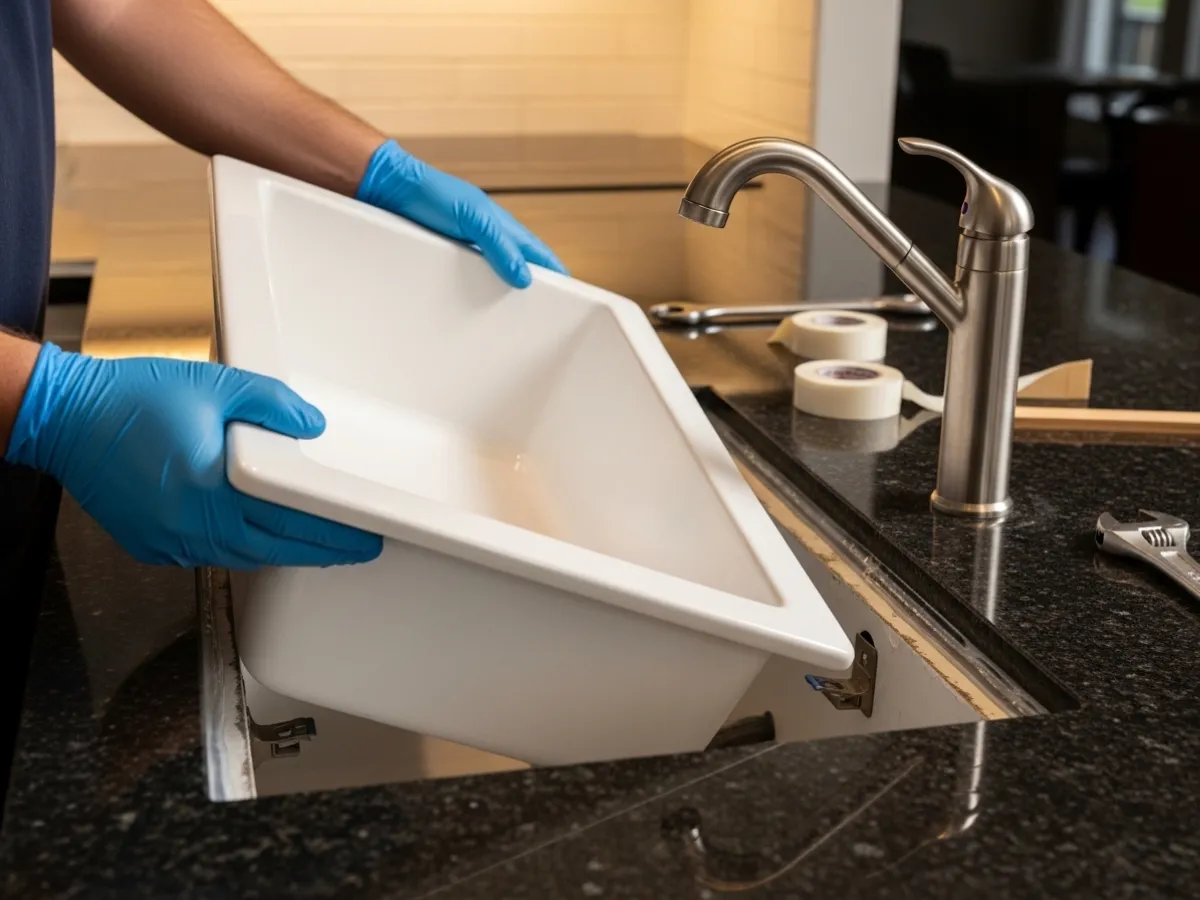 Countertop Sink Installation