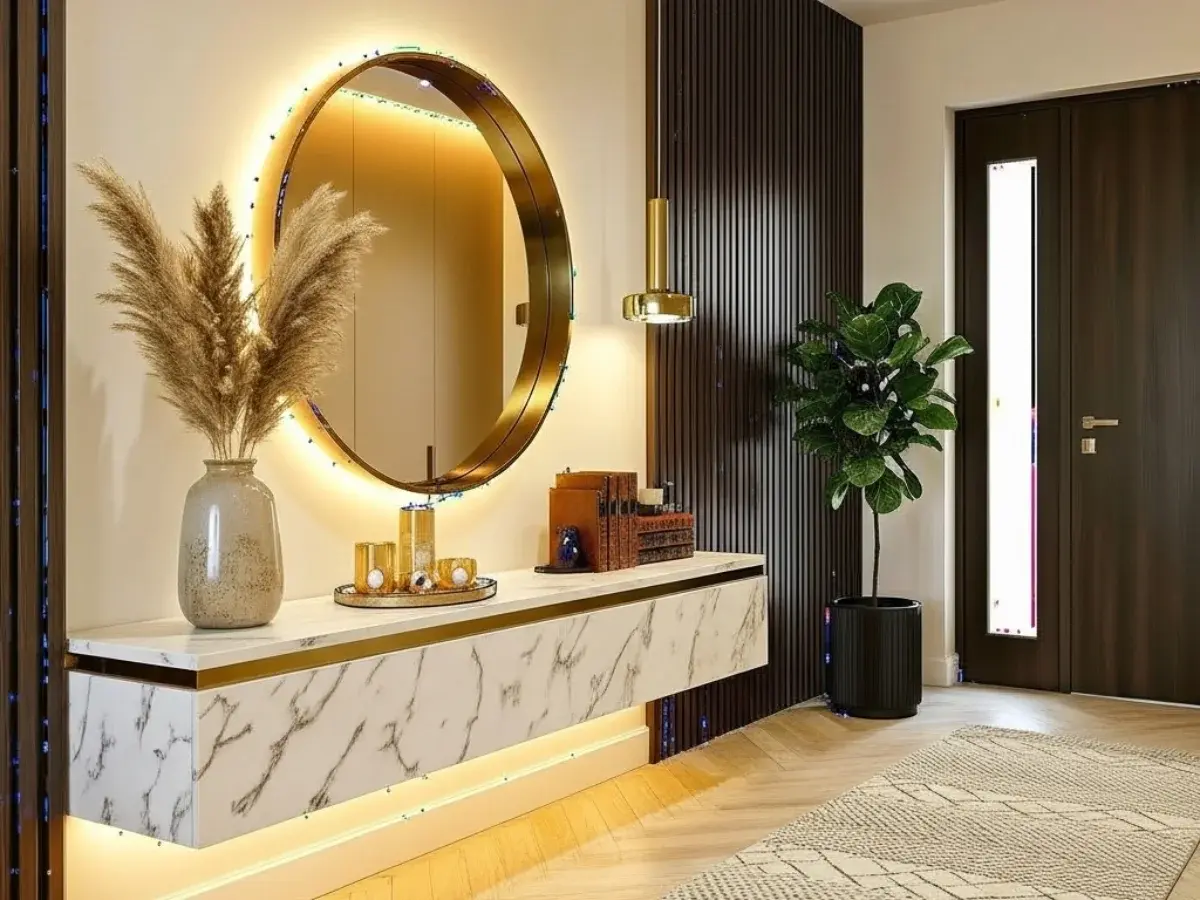 Entryway & Hallway Redesign