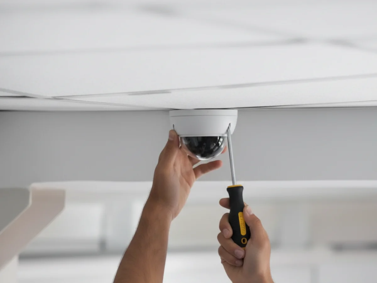 Indoor Security Camera Installation