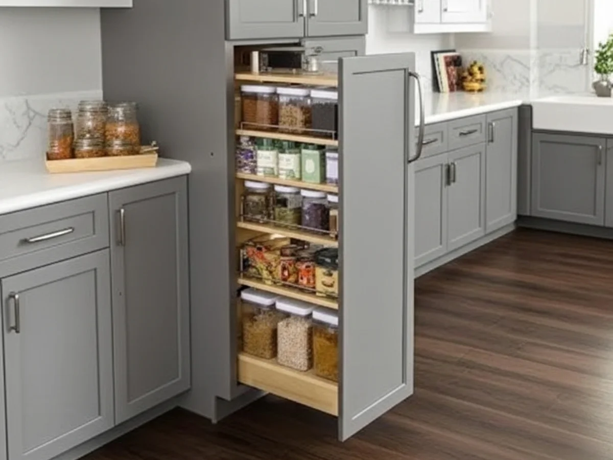 Pull-Out Pantry Shelves
