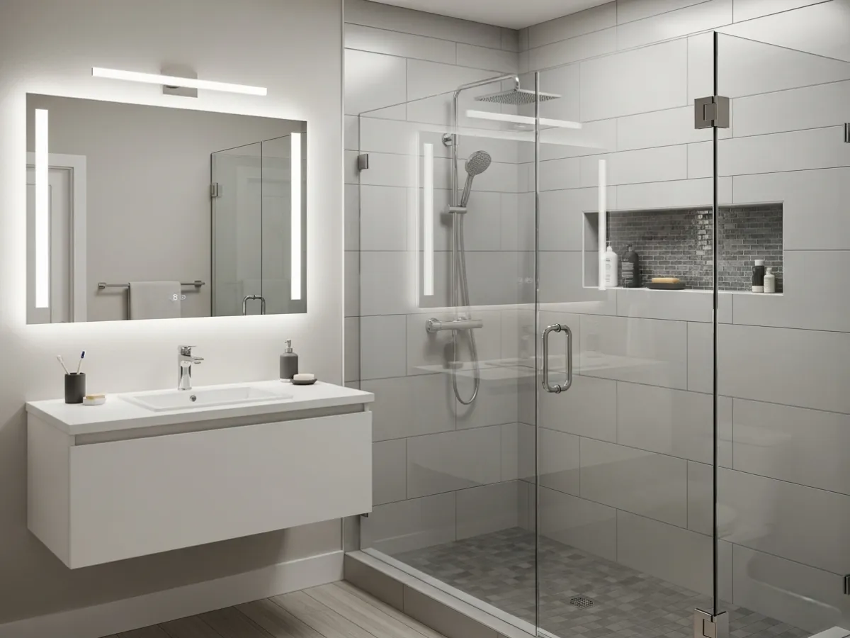 Standard Tub to Shower Conversion