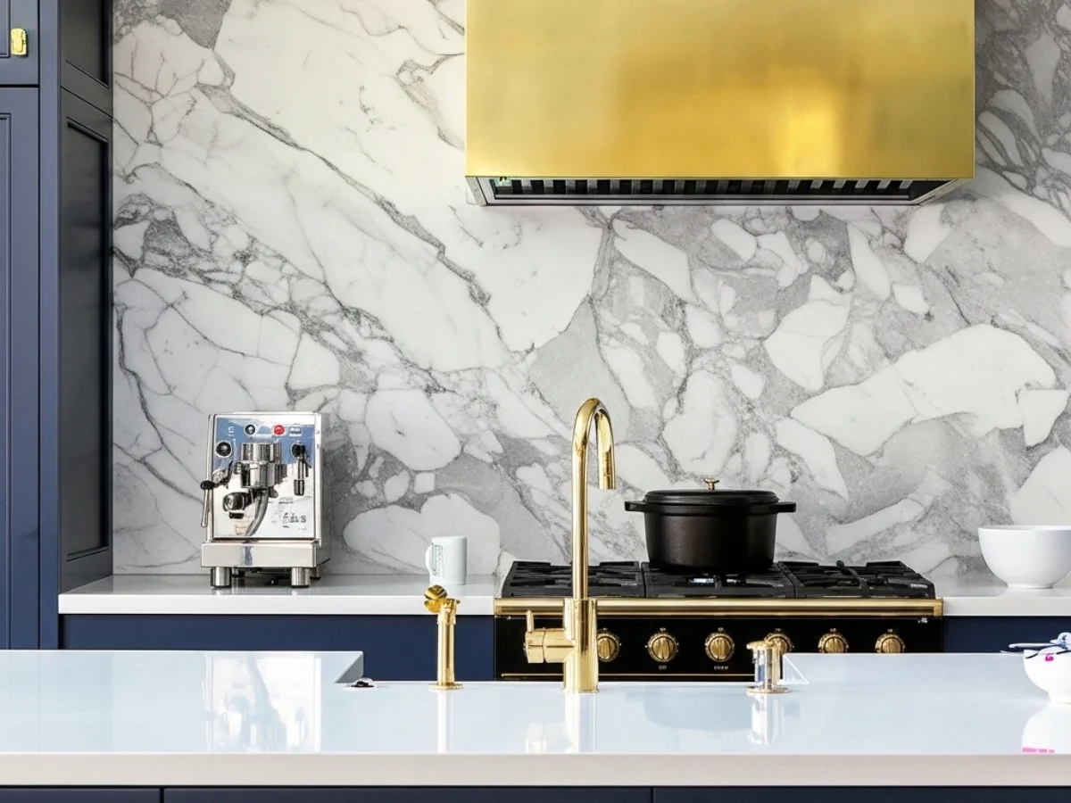 Stone & Marble Backsplashes
