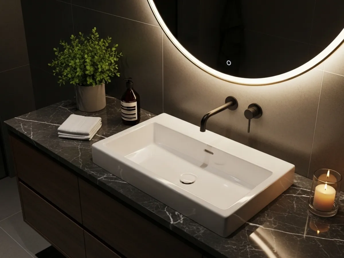 Vanity Sink Installation
